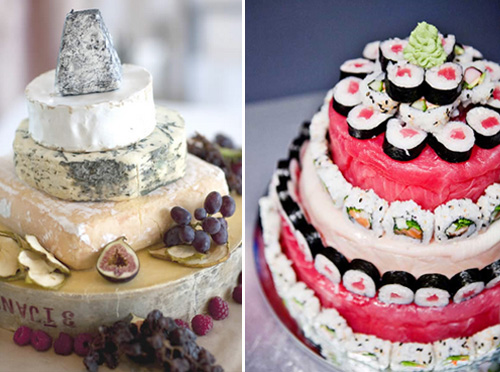 Savoury Wedding Cake Alternatives