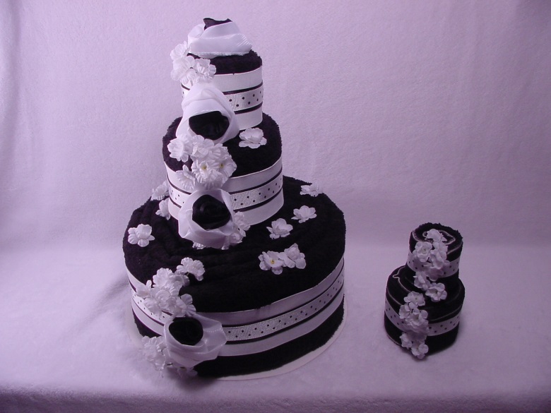 A Rough Guideline to Creating A Tiered Towel Cake