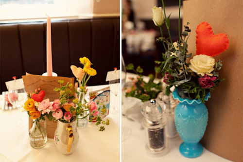 Real Wedding: Crafty & Vintage