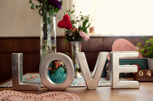 Real Wedding: Crafty & Vintage