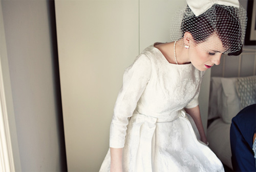 Real Wedding: Crafty & Vintage