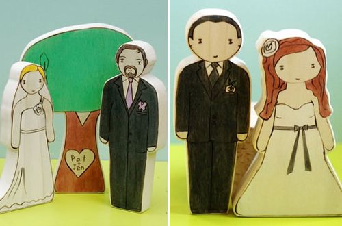 Super Cute Eco-friendly Cake Toppers