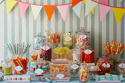 Sweet Heart Candy Buffets