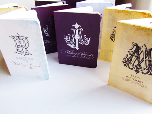 Passport Invitations from Secret Diary Designs