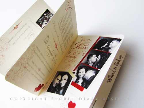 Passport Invitations from Secret Diary Designs