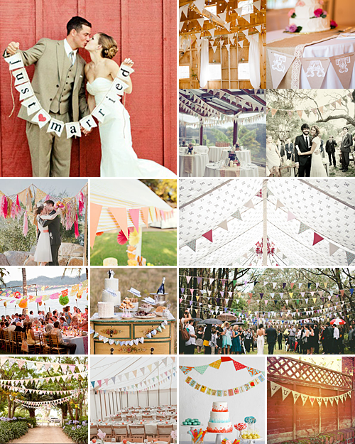 Fun Wedding Bunting Inspiration