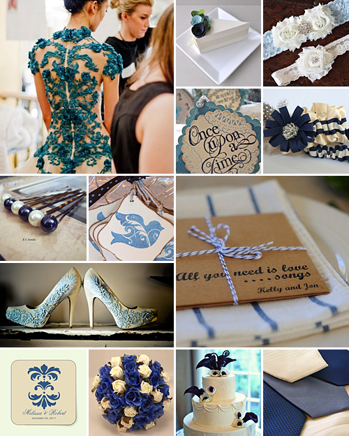 Blue and Ivory: Create the Ambience
