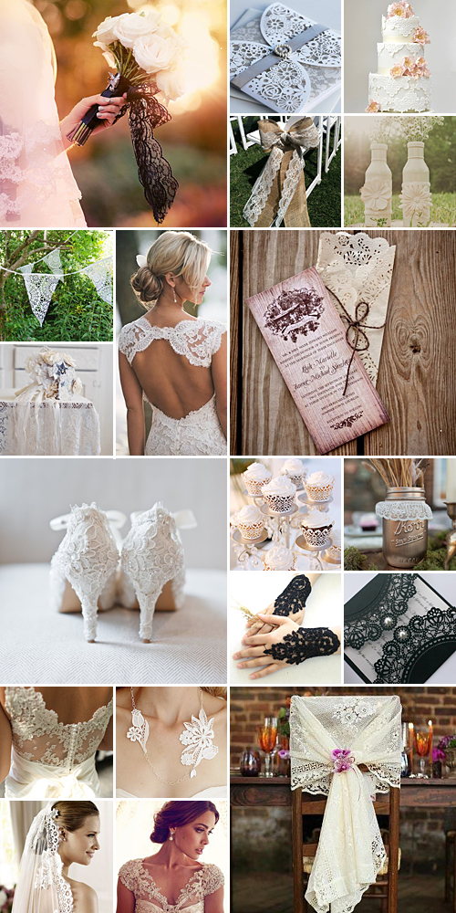 Wedding Inspiration: Lace