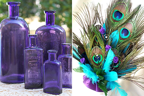 Purple and Turquoise: A Striking Combo