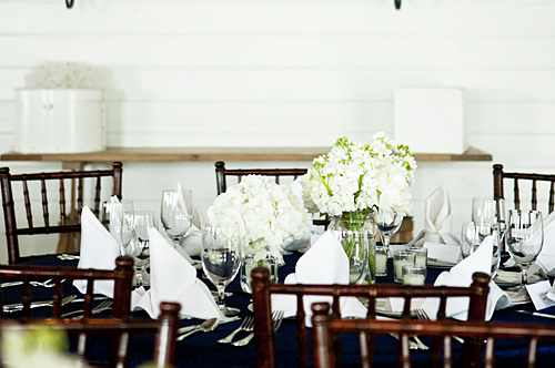 Navy and White: Traditional and Elegant