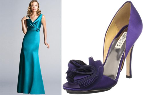 Purple and Turquoise: A Striking Combo