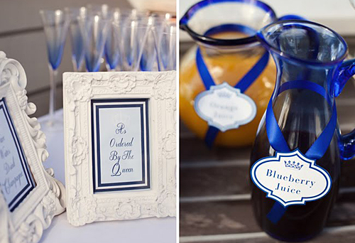 Navy and White: Traditional and Elegant