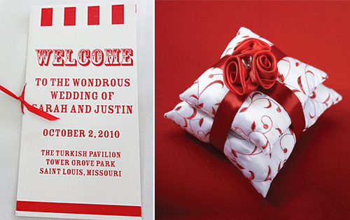 Red and White: Vibrant and Playful
