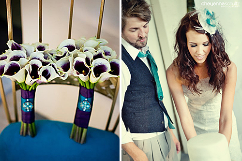 Purple and Turquoise: A Striking Combo