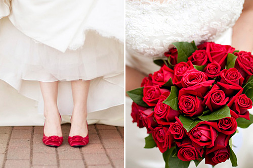 Red and White: Vibrant and Playful