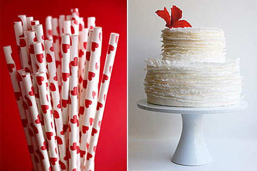 Red and White: Vibrant and Playful