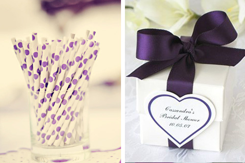 White, Silver, Grey and Plum