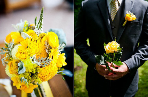 The warm, sun-kissed shade of yellow...