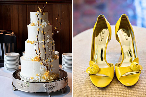 The warm, sun-kissed shade of yellow...