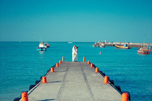 Venita and Werner: Seaside Love