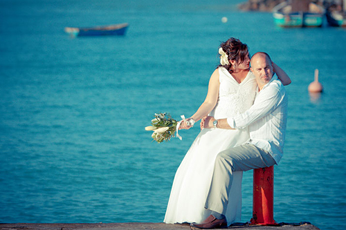 Venita and Werner: Seaside Love