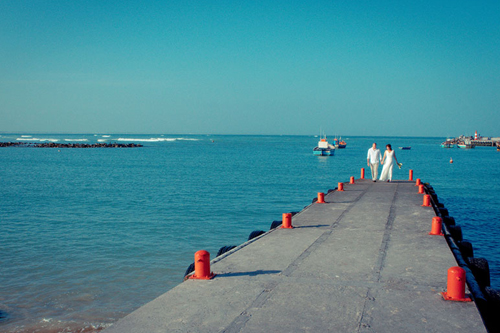 Venita and Werner: Seaside Love