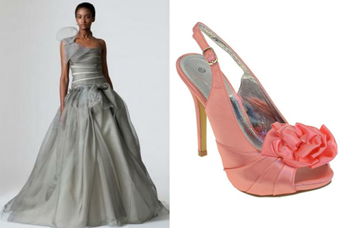 Coral and Grey: Understated Elegance