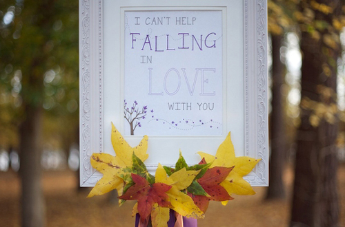 Leaf Wedding Theme