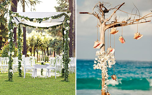 Fun Wedding Arch Ideas