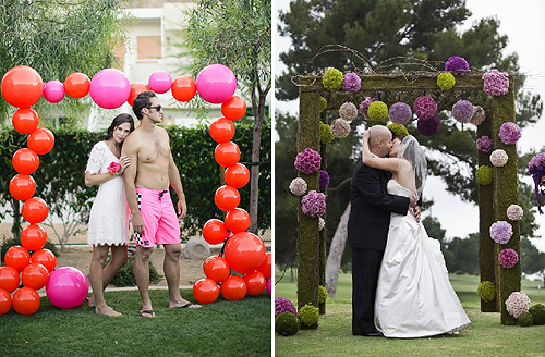 Fun Wedding Arch Ideas