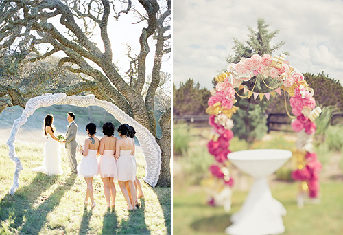 Fun Wedding Arch Ideas