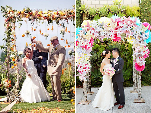Fun Wedding Arch Ideas