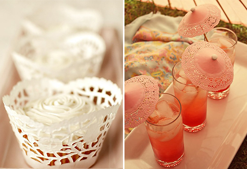 Dolly it up with Doilies