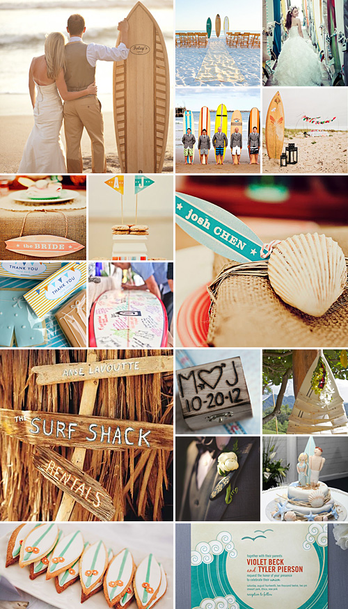 Surfer Wedding Theme
