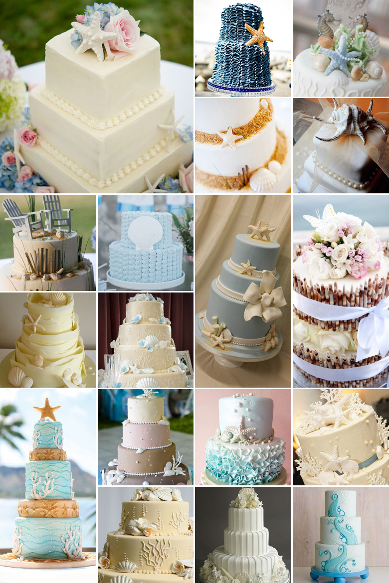 A Taste of the Beach { Cake Inspiration }