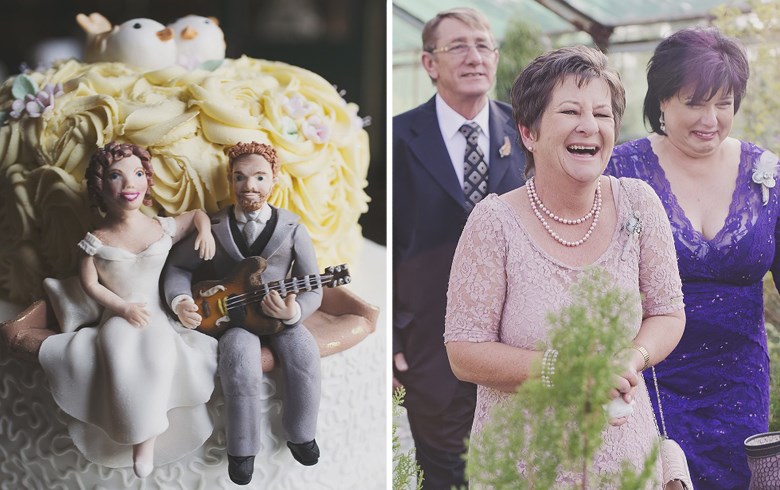 Bronwyn & Richard { Greenhouse Ceremony }