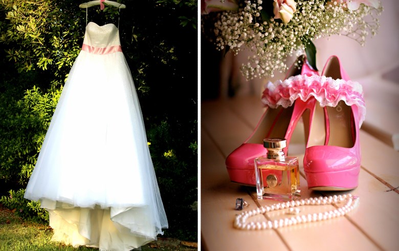 Estelle and Juan { Vintage Farm-style Wedding }