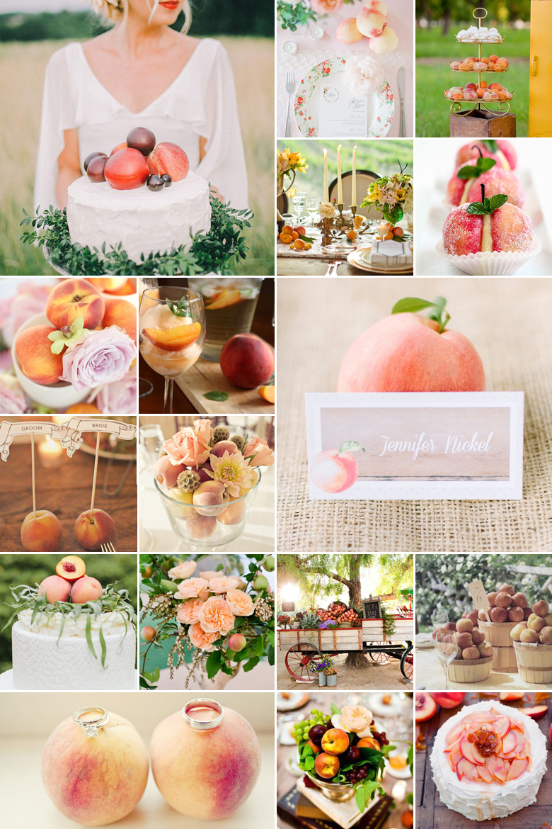 Peachy Perfection { Fruit Theme }