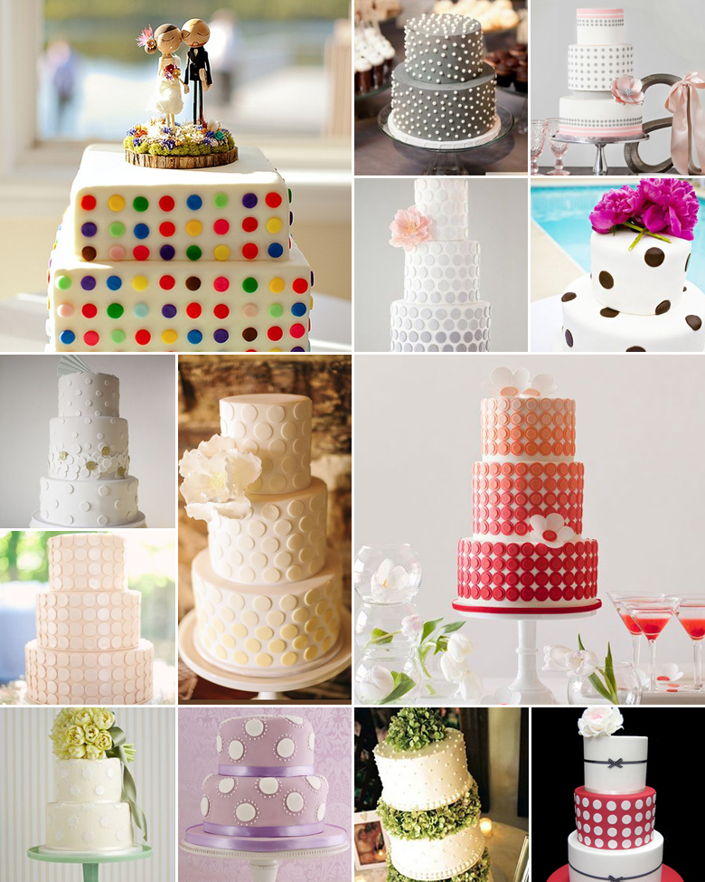 Delicious Dots { Polka Dot Cakes }
