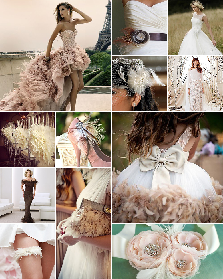 Chiffon and Feathers { Timeless Romance }