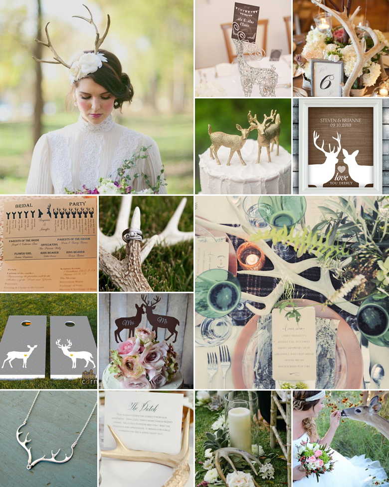 Frankly, my Deer { Woodlands Wedding }