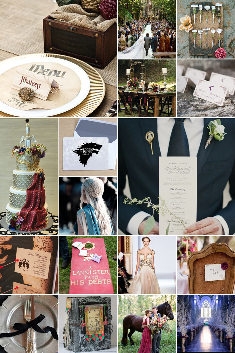 Game of Thrones { Themed Wedding }