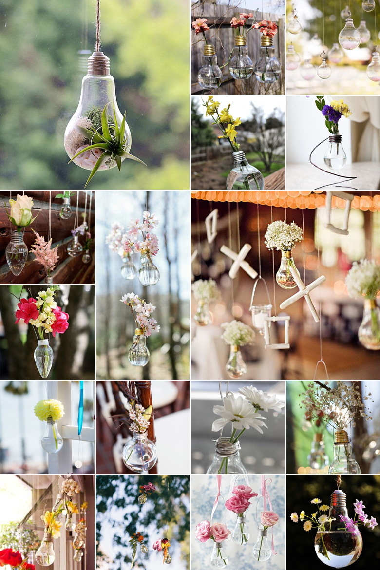 Light Bulb Vase { Step-by-Step }