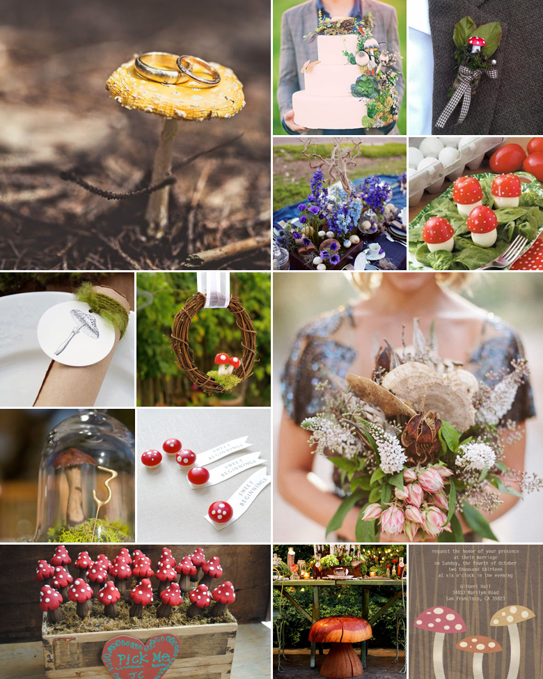 Magical Mushrooms { Forest Elegance }