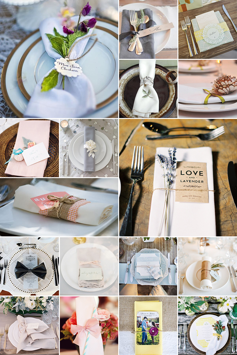 All Tied Up { Napkin Ties }