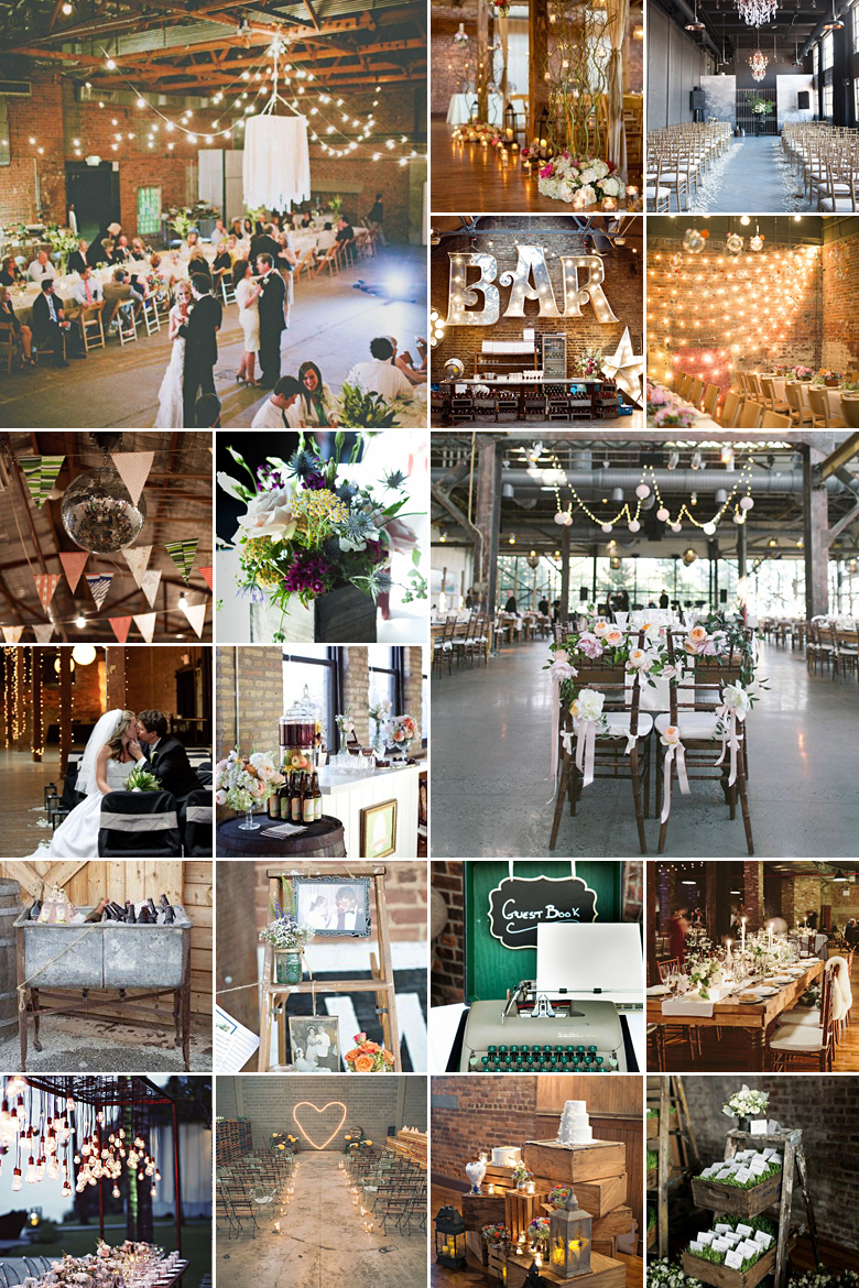 Industrial Chic { Raw + Rustic }