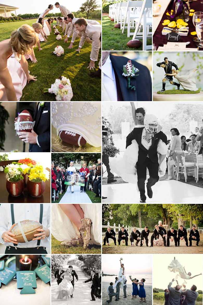 Rugby is Romantic! { Themed Wedding }